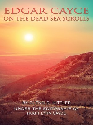 cover image of Edgar Cayce on the Dead Sea Scrolls